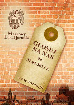 Markowy Lokal Torunia 2013, plakat