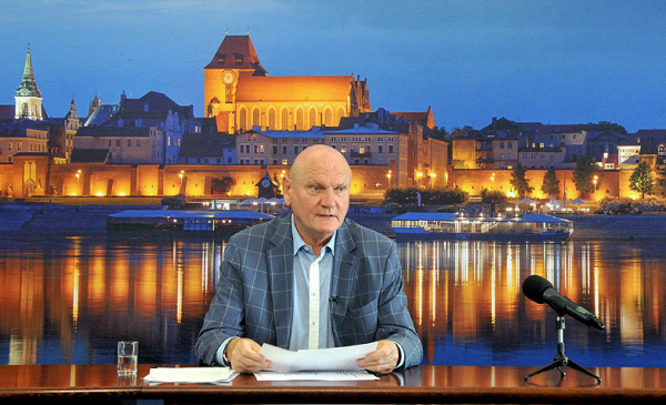 Na zdjęciu: Prezydent Miasta Torunia Michał Zaleski