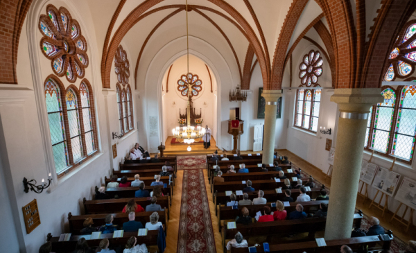 Na zdjęciu: wnętrze kościoła św. Szczepana