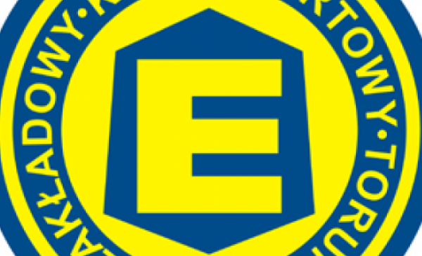 Na zdjęciu: logo klubowe Elany Toruń