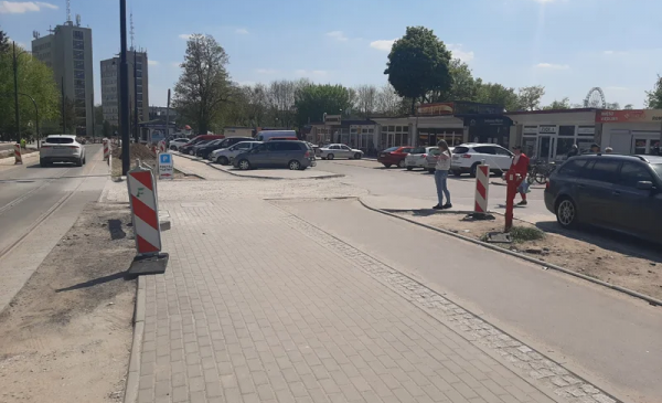 "Mały parking" przy targowisku na Szosie Chełmińskiej