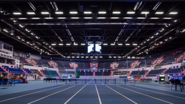 Na zdjęciu widać wnętrze hali Arena Toruń