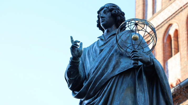 zdjęcie pomnika Kopernika