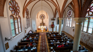 Na zdjęciu: wnętrze kościoła św. Szczepana