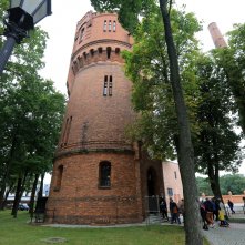 Na zdjęciu: wieża ciśnień na Chełmińskim Przedmieściu
