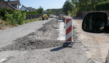 Objazd inwestycji drogowych, sierpień 2024