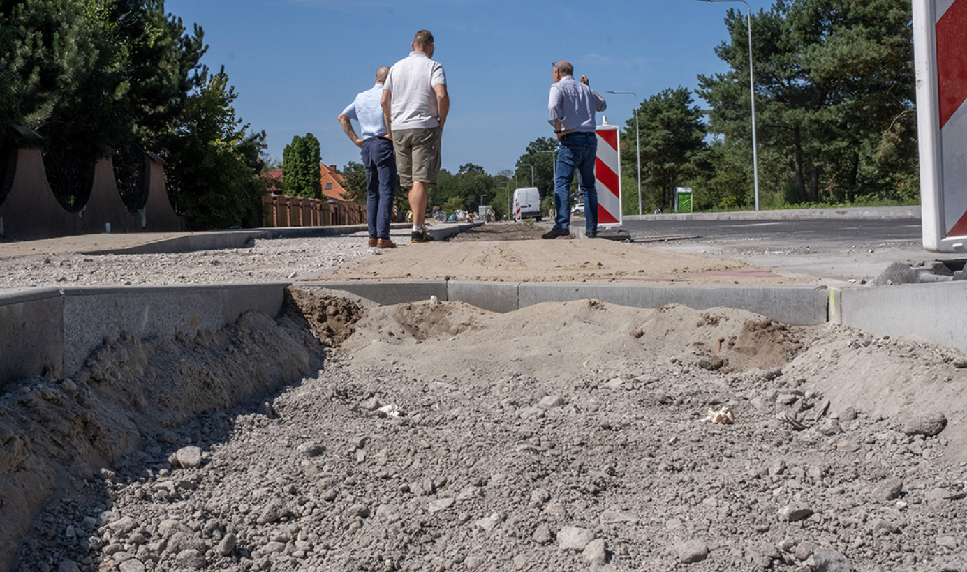 Objazd inwestycji drogowych, sierpień 2024