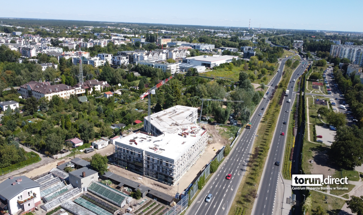 Bussines Park Toruń, sierpień 2024 